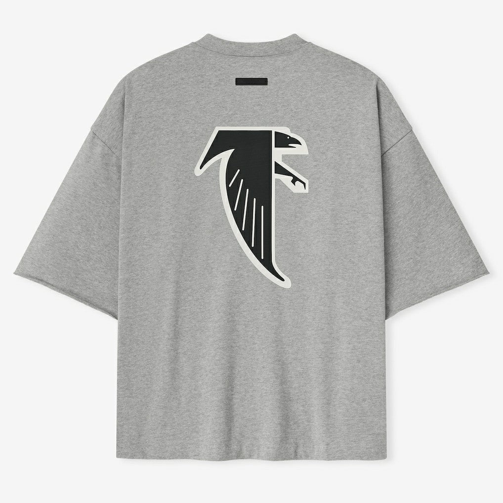 Atlanta Falcons Fear of God x NFL Unisex 3/4-Sleeve T-Shirt - Heather Gray outlet