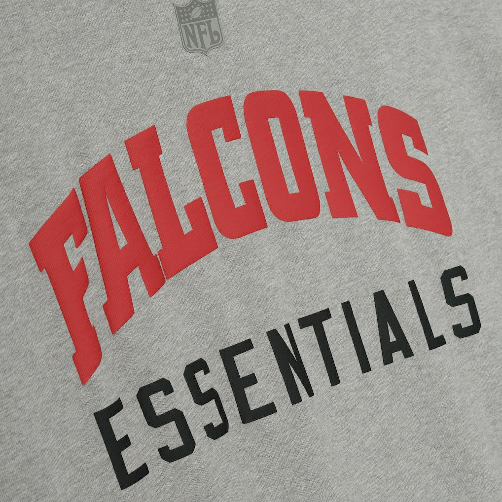 Atlanta Falcons Fear of God x NFL Unisex 3/4-Sleeve T-Shirt - Heather Gray outlet