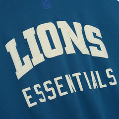 Detroit Lions Fear of God x NFL Unisex Sport Hoodie - Blue/Heather Gray outlet