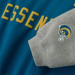 Los Angeles Rams Fear of God x NFL Unisex Sport Hoodie - Royal/Heather Gray for sale