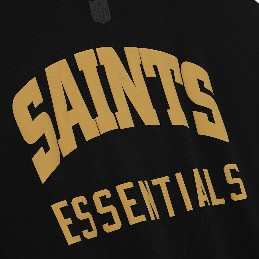 New Orleans Saints Fear of God x NFL Unisex Sport Hoodie - Black/Heather Gray cheap