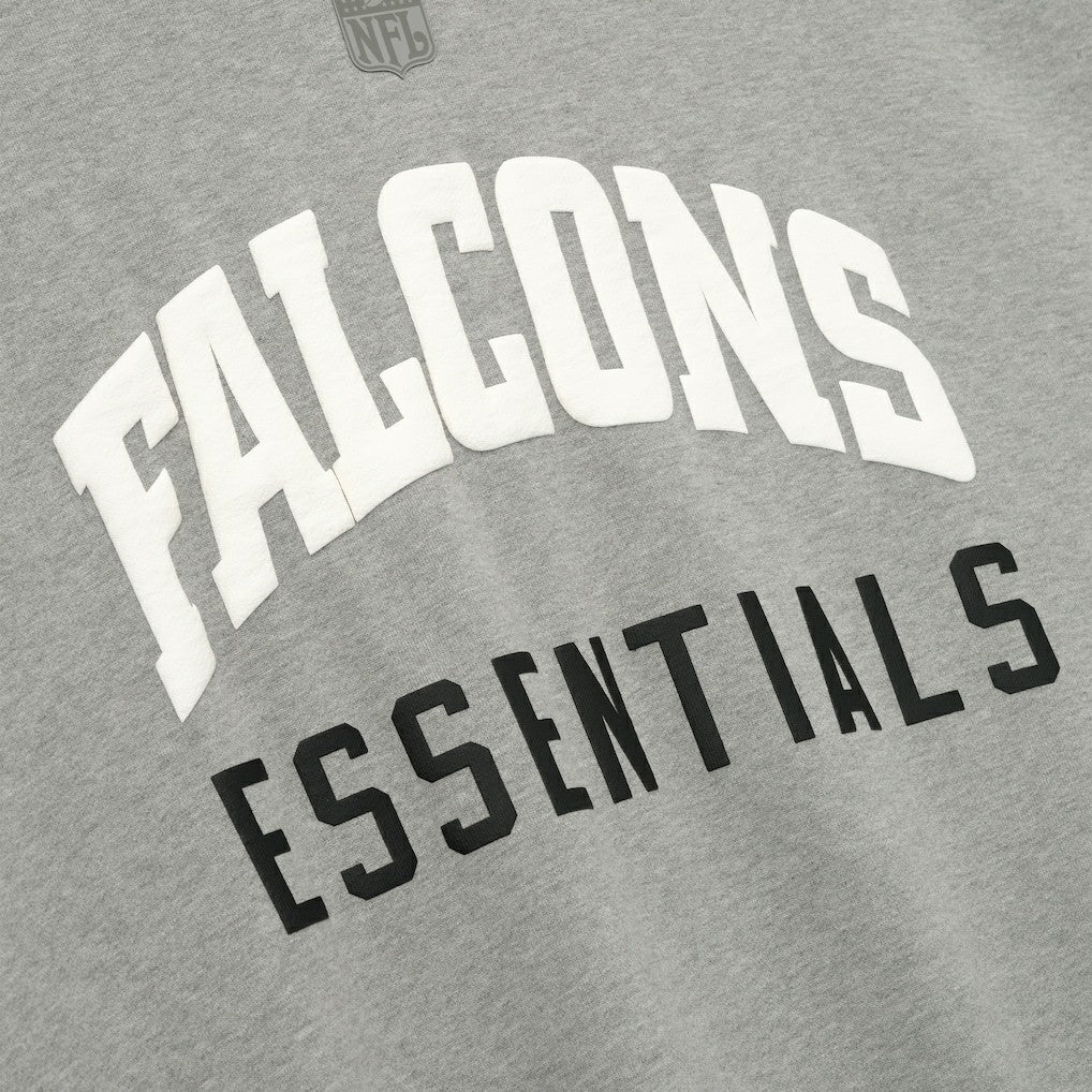 Atlanta Falcons Fear of God x NFL Unisex Sport Hoodie - Heather Gray/Red on sale