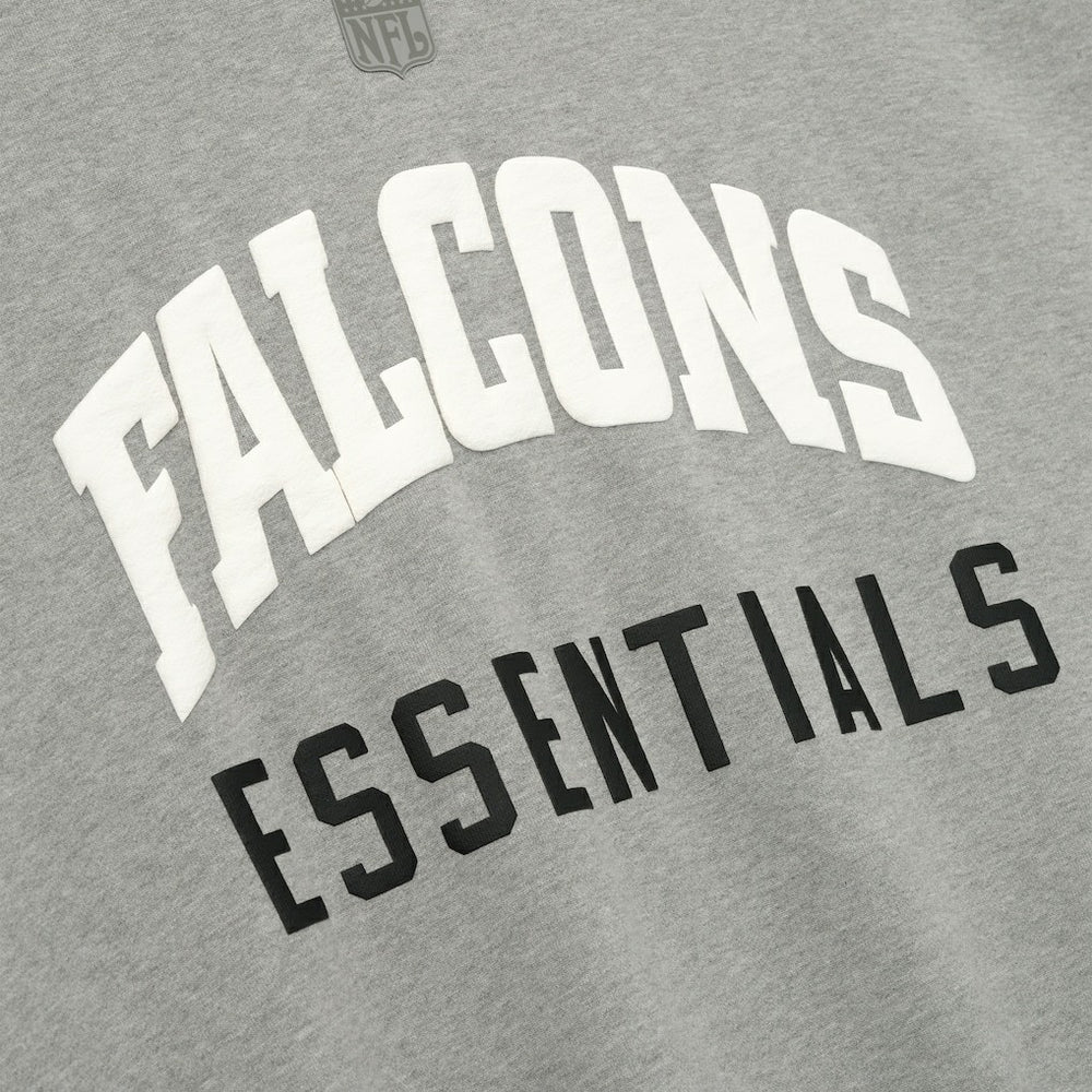 Atlanta Falcons Fear of God x NFL Unisex Sport Hoodie - Heather Gray/Red on sale