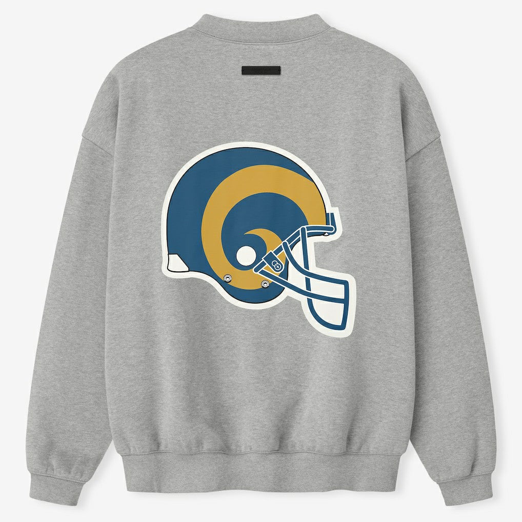 Los Angeles Rams Fear of God x NFL Unisex Sport Sweatshirt - Heather Gray online