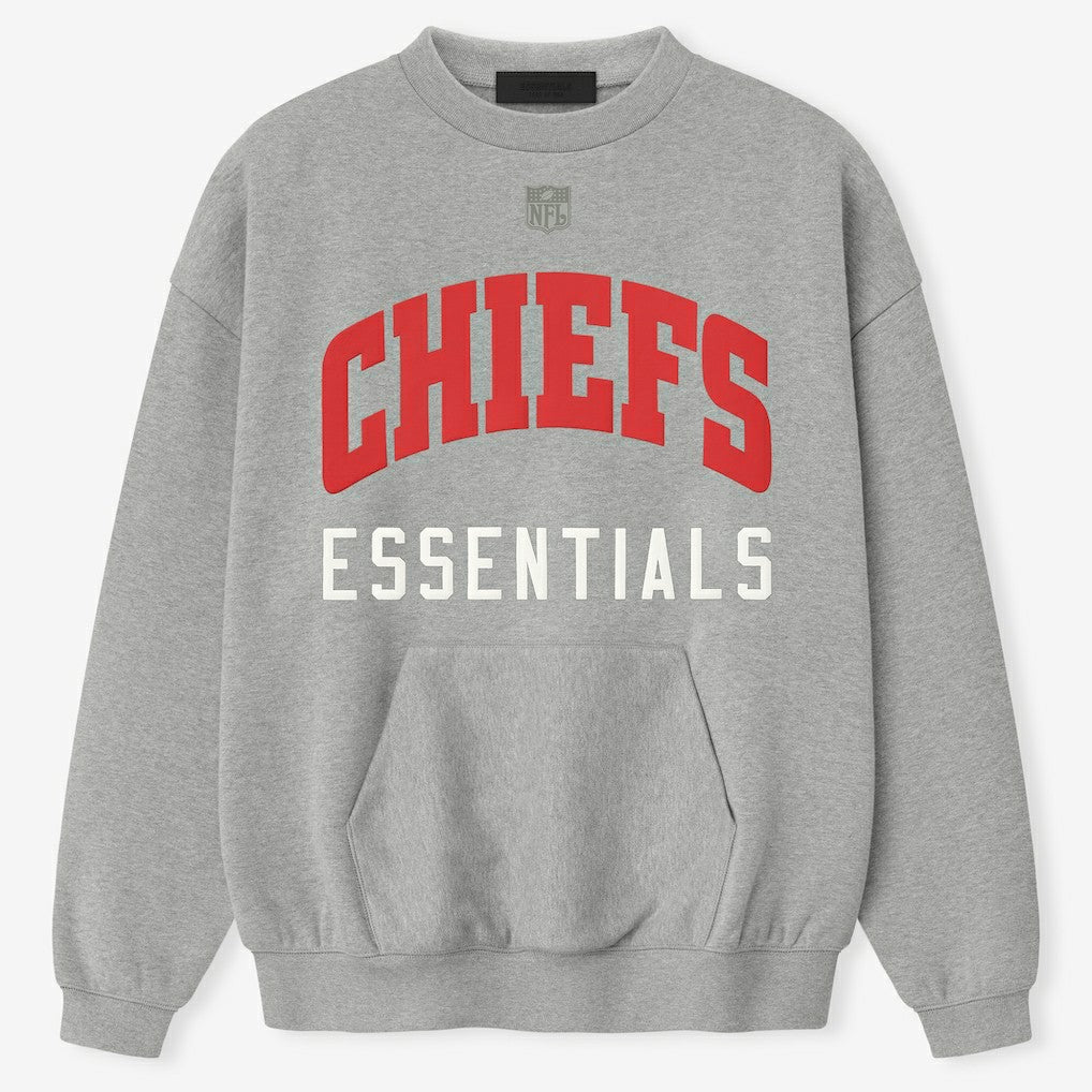 Kansas City Chiefs Fear of God x NFL Unisex Sport Sweatshirt - Heather Gray outlet