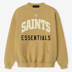 New Orleans Saints Fear of God x NFL Unisex Sport Sweatshirt - Gold for sale