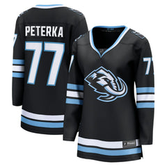 JJ Peterka Utah Mammoth Fanatics Women's Home Breakaway Jersey - Black Jerseys