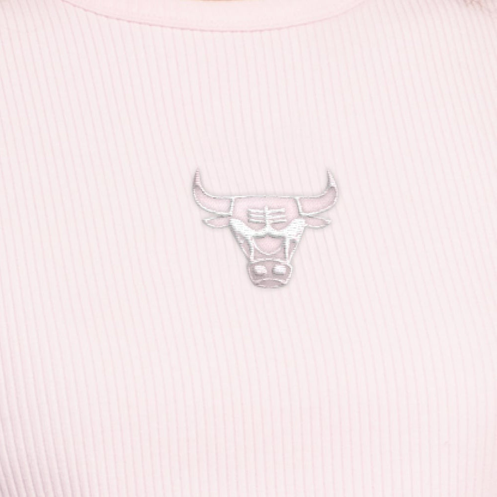 Chicago Bulls Starter Women's Pastel Ribbed Tank Top sale - Pink discount