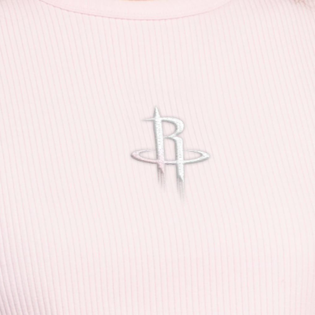 Houston Rockets Starter Women's Pastel Ribbed Tank Top - Pink for sale