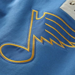 St. Louis Blues '47 Superior Lacer Hoodie - Blue Hoodies
