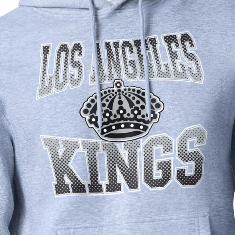 Los Angeles Kings Starter Comic Style Team Graphic Hoodie - Gray Hoodies