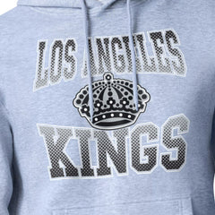 Los Angeles Kings Starter Comic Style Team Graphic Hoodie - Gray Hoodies