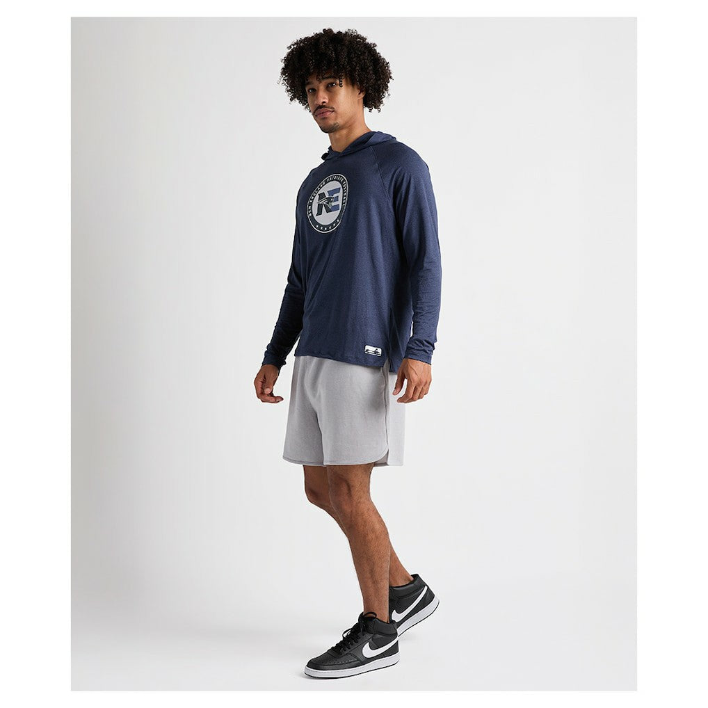 Charles River x New England Patriots Cayak Hooded Long Sleeve T-Shirt - Navy on sale