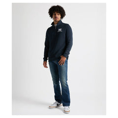 Charles River x New England Patriots Franconia Quilted Quarter-Zip Sweatshirt - Navy sale