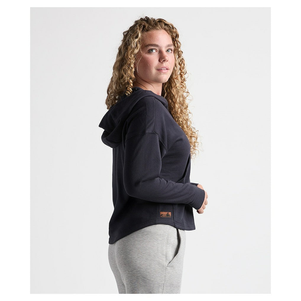 Charles River x New England Patriots Women's Willow Fleece Quarter-Zip Hoodie - Navy online
