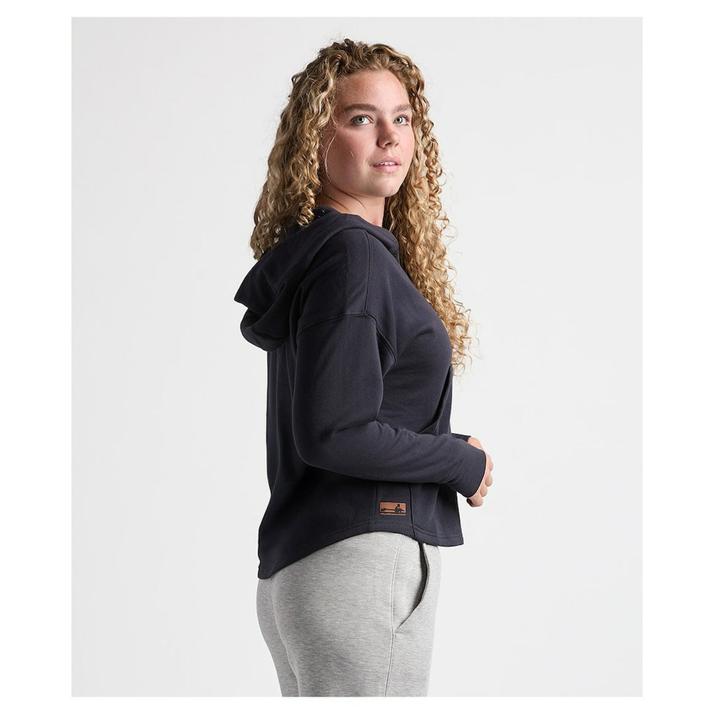 Charles River x New England Patriots Women's Willow Fleece Quarter-Zip Hoodie - Navy online