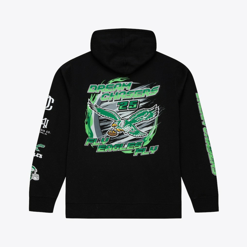 Philadelphia Eagles Dream Chasers Fly Hoodie - Black cheap