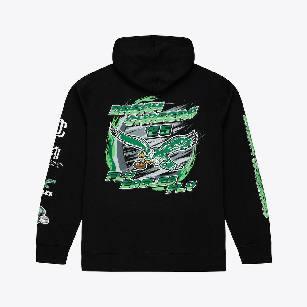 Philadelphia Eagles Dream Chasers Fly Hoodie - Black cheap