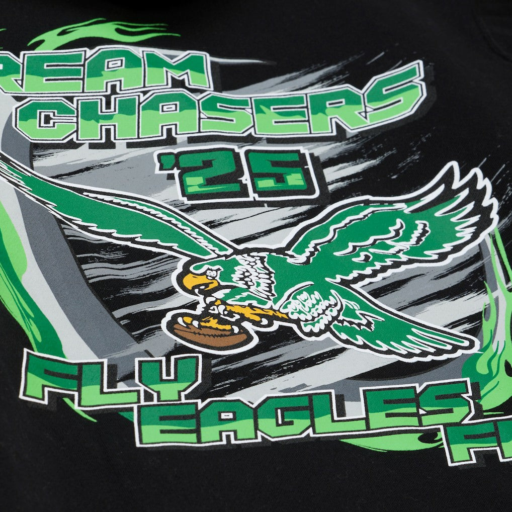 Philadelphia Eagles Dream Chasers Fly Hoodie - Black cheap