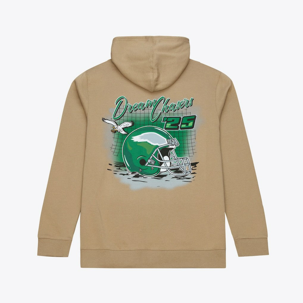 Philadelphia Eagles Dream Chasers Champions Hoodie - Sand cheap