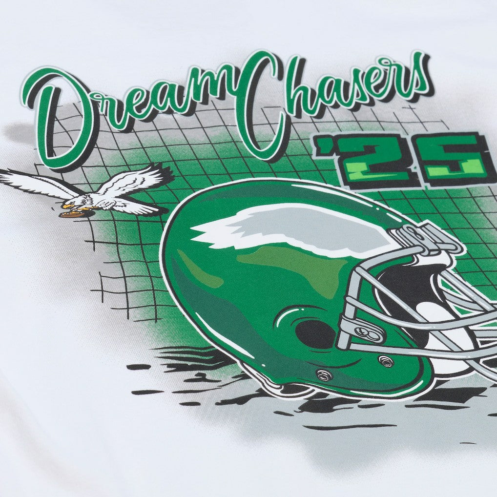 Philadelphia Eagles Dream Chasers Champions T-Shirt - White sale