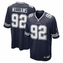 Quinnen Williams Dallas Cowboys Team Game Jersey - Navy sale