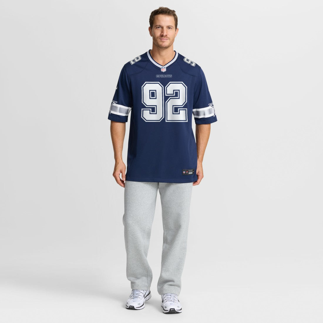 Quinnen Williams Dallas Cowboys Team Game Jersey - Navy sale