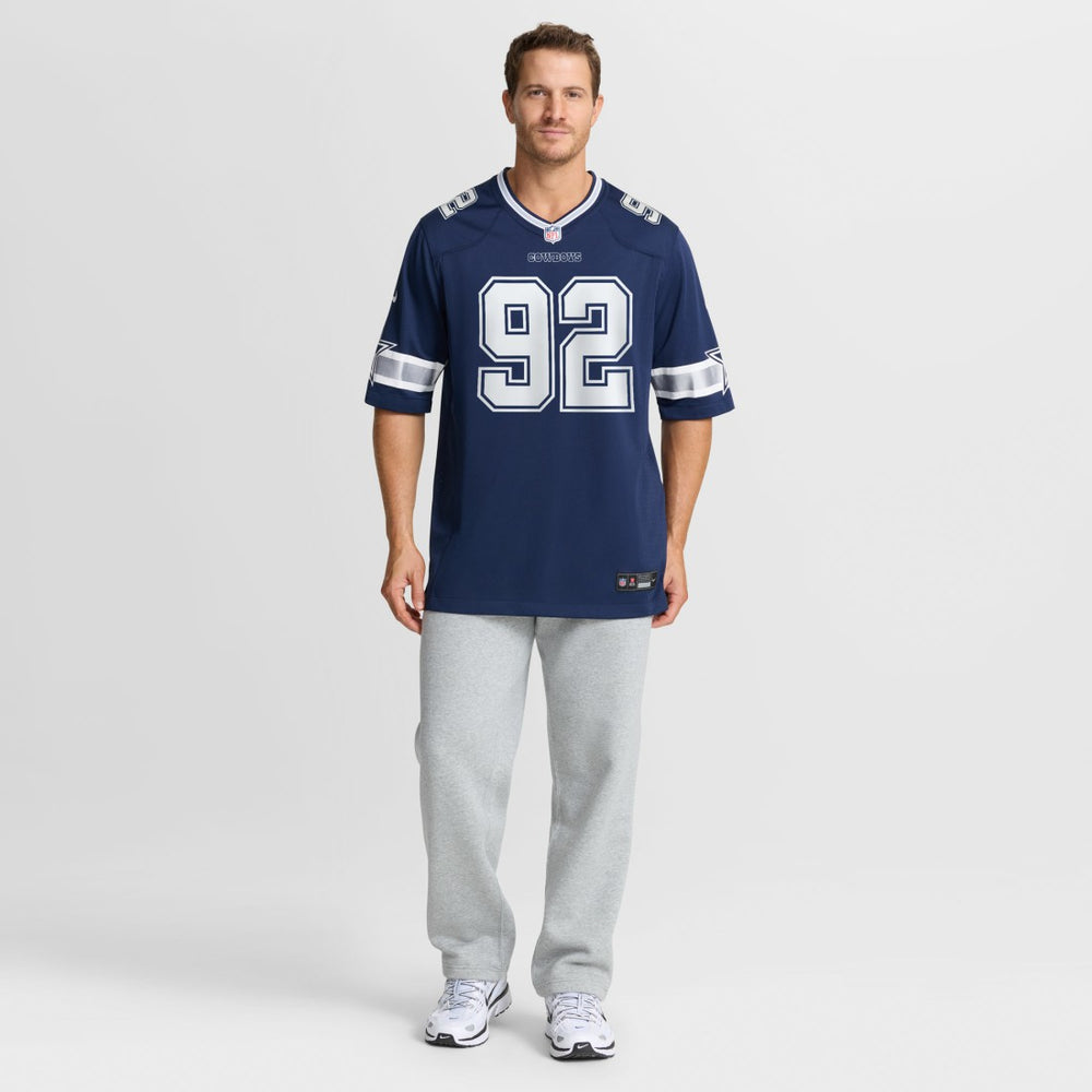 Quinnen Williams Dallas Cowboys Team Game Jersey - Navy sale