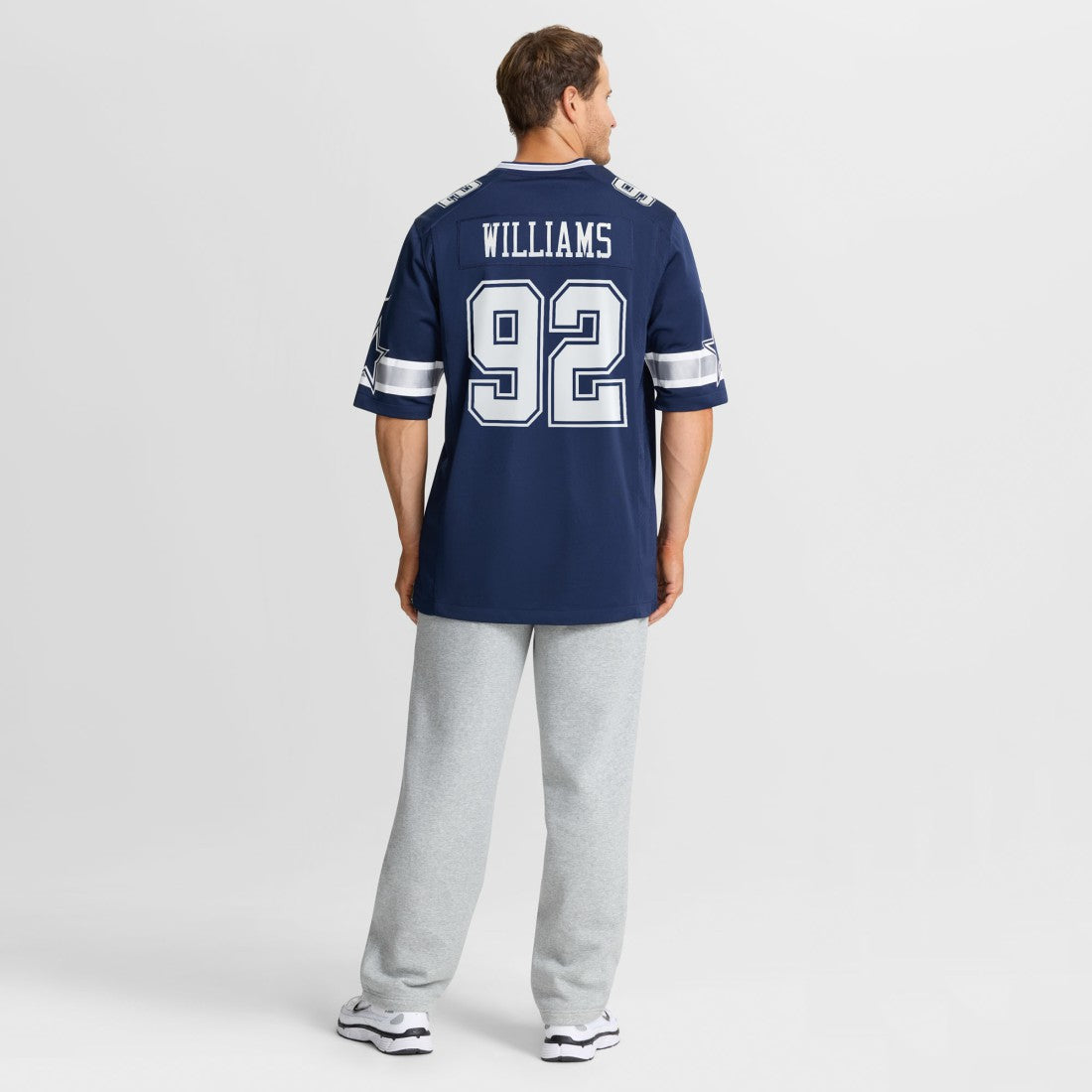 Quinnen Williams Dallas Cowboys Team Game Jersey - Navy sale