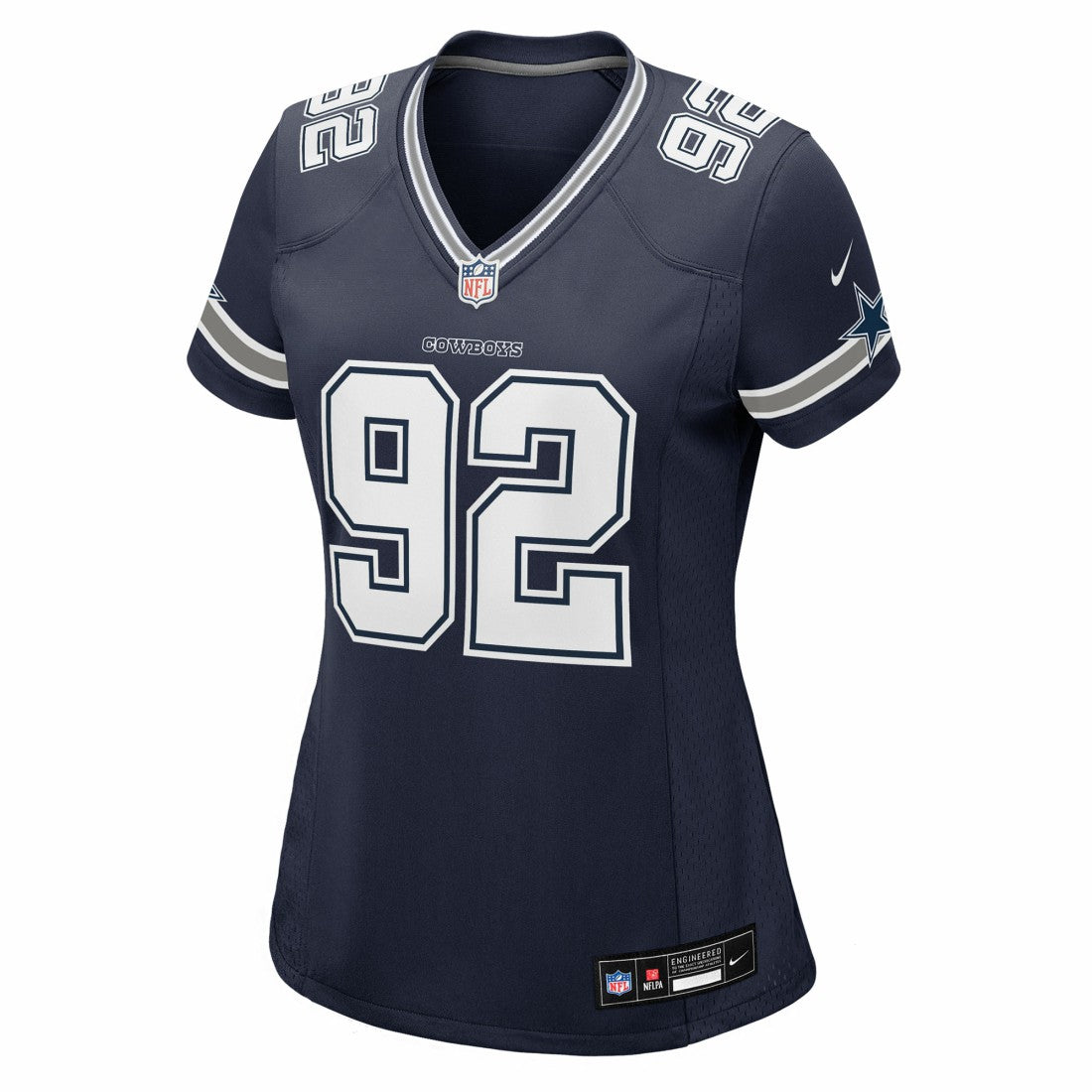 Quinnen Williams Dallas Cowboys Women's Team Game Jersey - Navy on sale