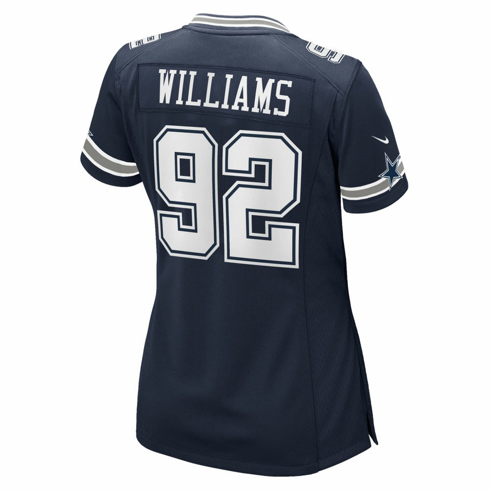 Quinnen Williams Dallas Cowboys Women's Team Game Jersey - Navy on sale