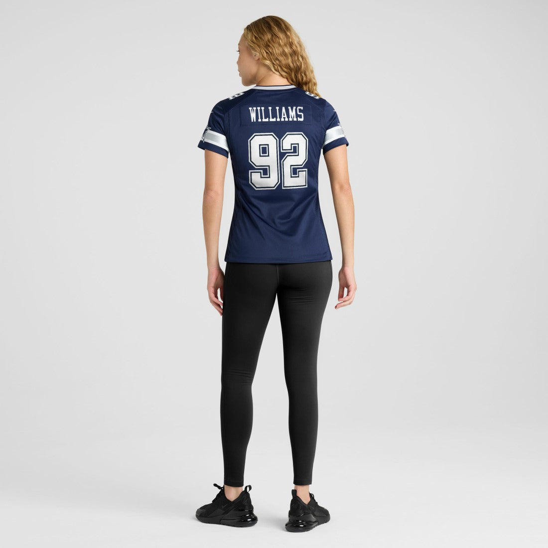 Quinnen Williams Dallas Cowboys Women's Team Game Jersey - Navy on sale
