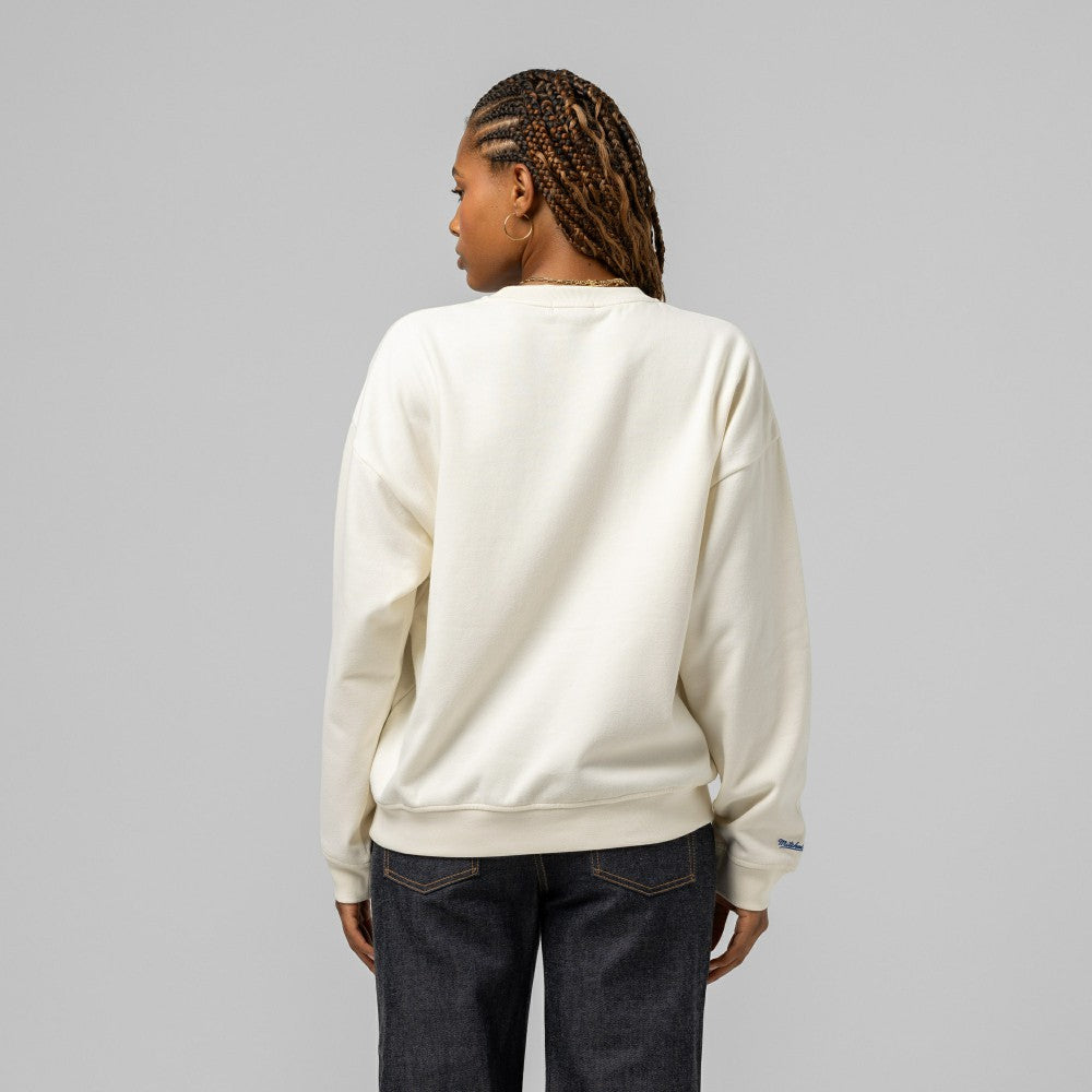 Los Angeles Dodgers Women's Premium Crewneck Sweatshirt Cream