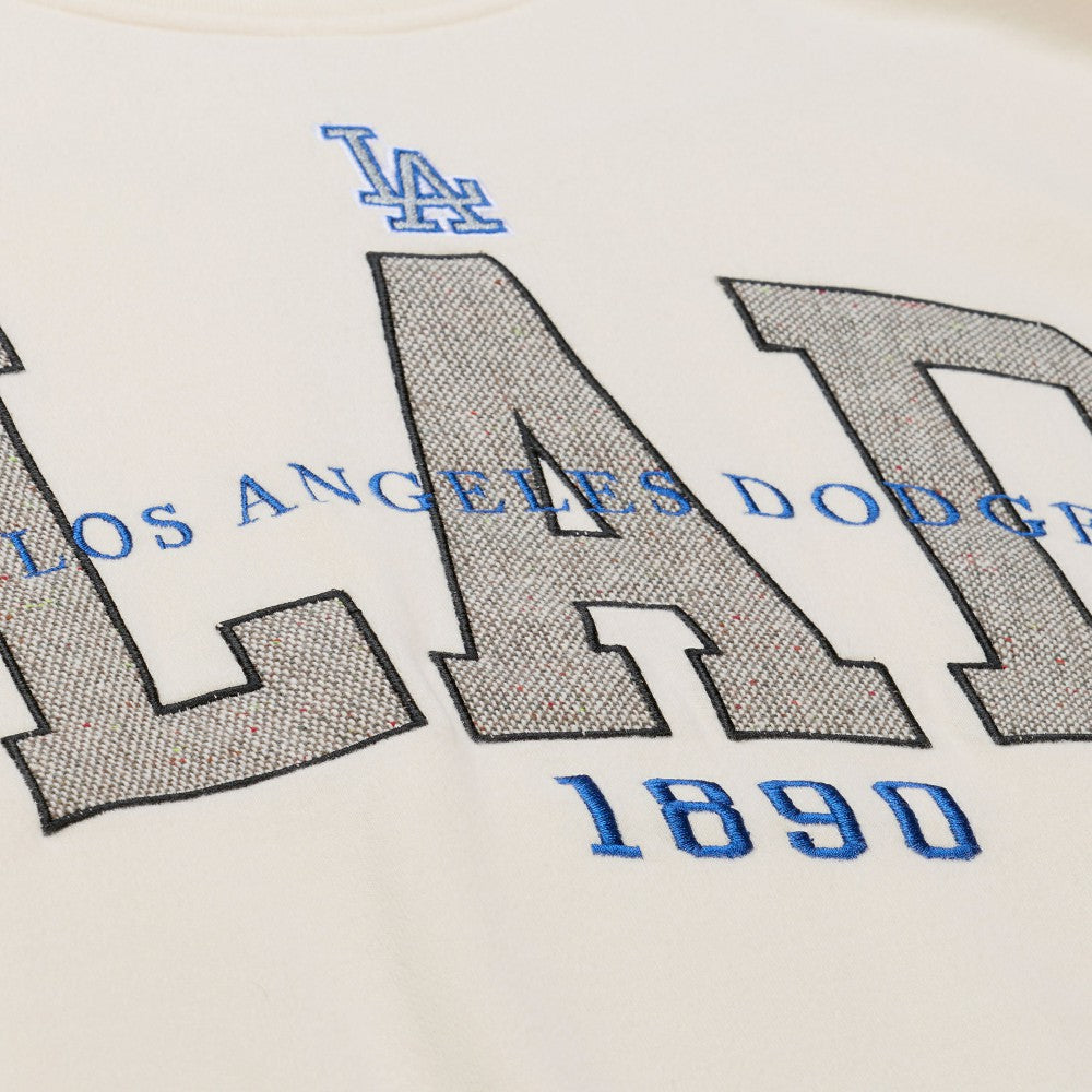 Los Angeles Dodgers Women's Premium Crewneck Sweatshirt Cream
