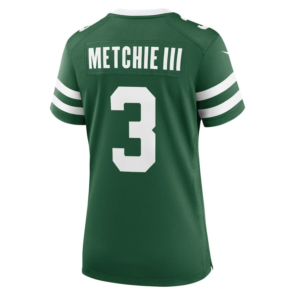 John Metchie III New York Jets Women's Team Game Jersey - Legacy Green for sale