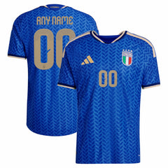 Italy National Team FIFA x World Cup 2026 Home On Field Custom Jersey - Blue outlet