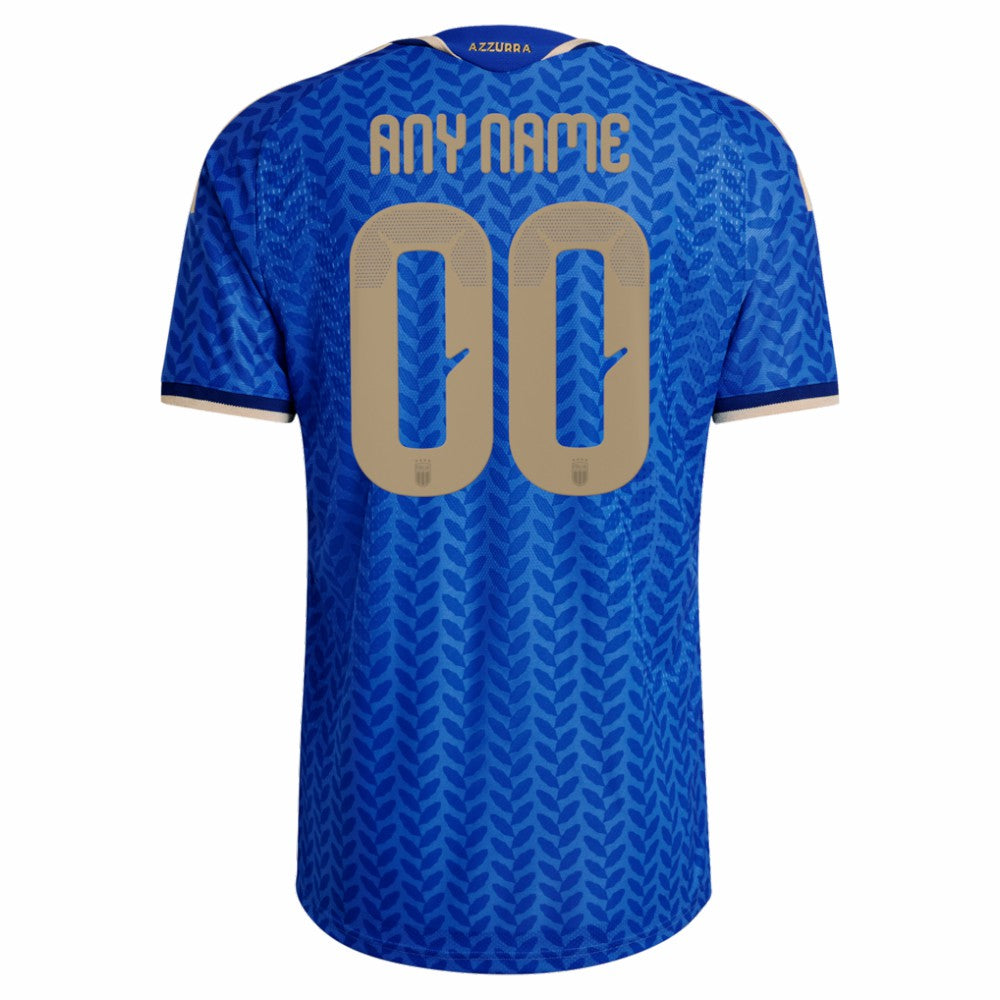 Italy National Team FIFA x World Cup 2026 Home On Field Custom Jersey - Blue outlet