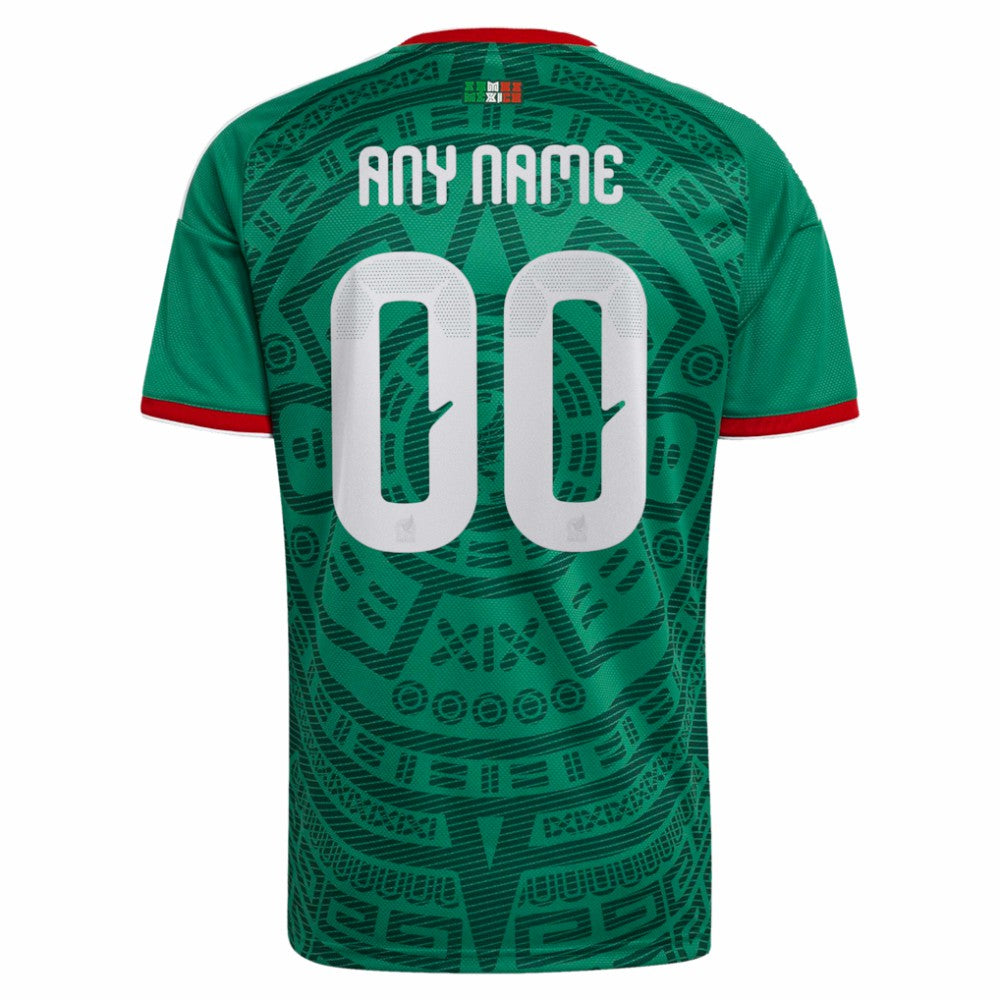 Mexico National Team 2026 Home Replica Custom Jersey - Green for sale