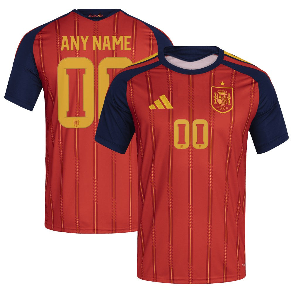 Spain National Team FIFA x World Cup 2026 Home Replica Custom Jersey - Red sale