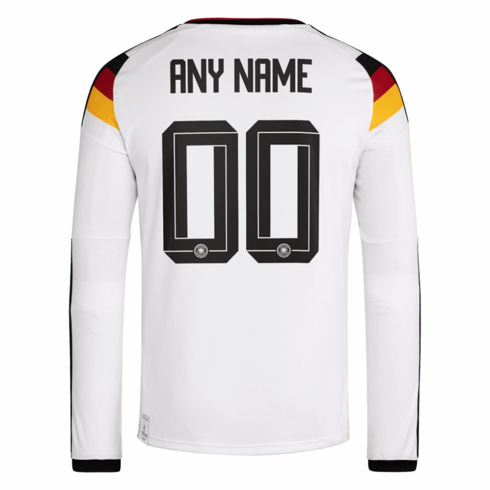 Germany National Team FIFA x World Cup 2026 Home Replica Long Sleeve Custom Jersey - White for sale