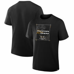 Nashville Predators vs. Pittsburgh Penguins 2025 NHL Global Series Matchup Legacy T-Shirt - Black T-shirts