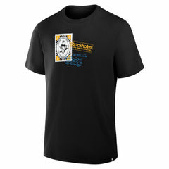 Pittsburgh Penguins 2025 NHL Global Series Hometown To Stockholm Legacy T-Shirt - Black T-shirts