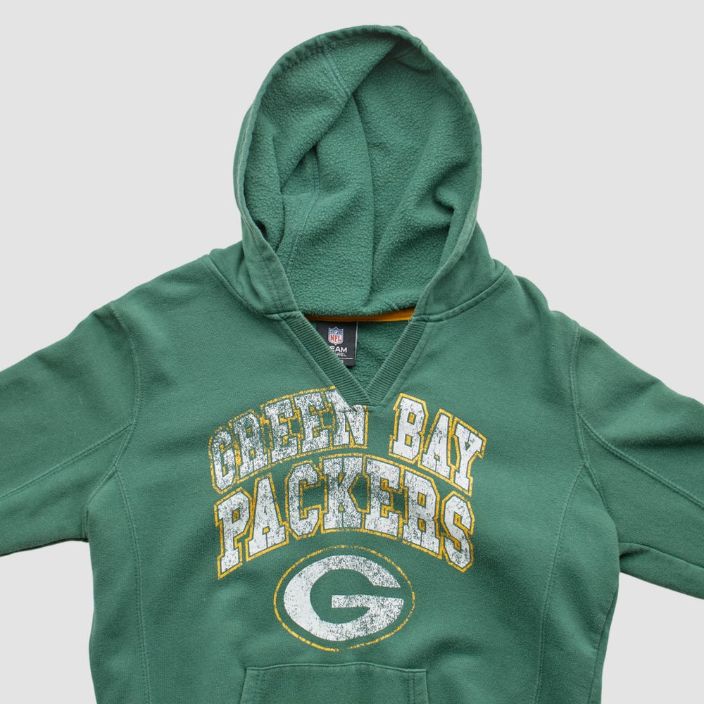 Green Bay Packers NFL 2012 Hooded Pullover Sweatshirt - Green Vintage for sale