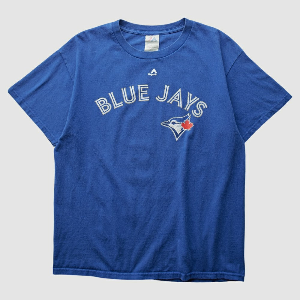 Toronto Blue Jays Majestic 2000s T-shirt Blue Vintage