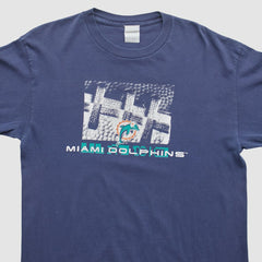 Miami Dolphins 2000s Long Sleeve T-shirt - Navy Vintage on sale