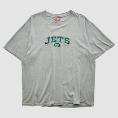 New York Jets NFL 2000s T-shirt - Heather Gray Vintage cheap