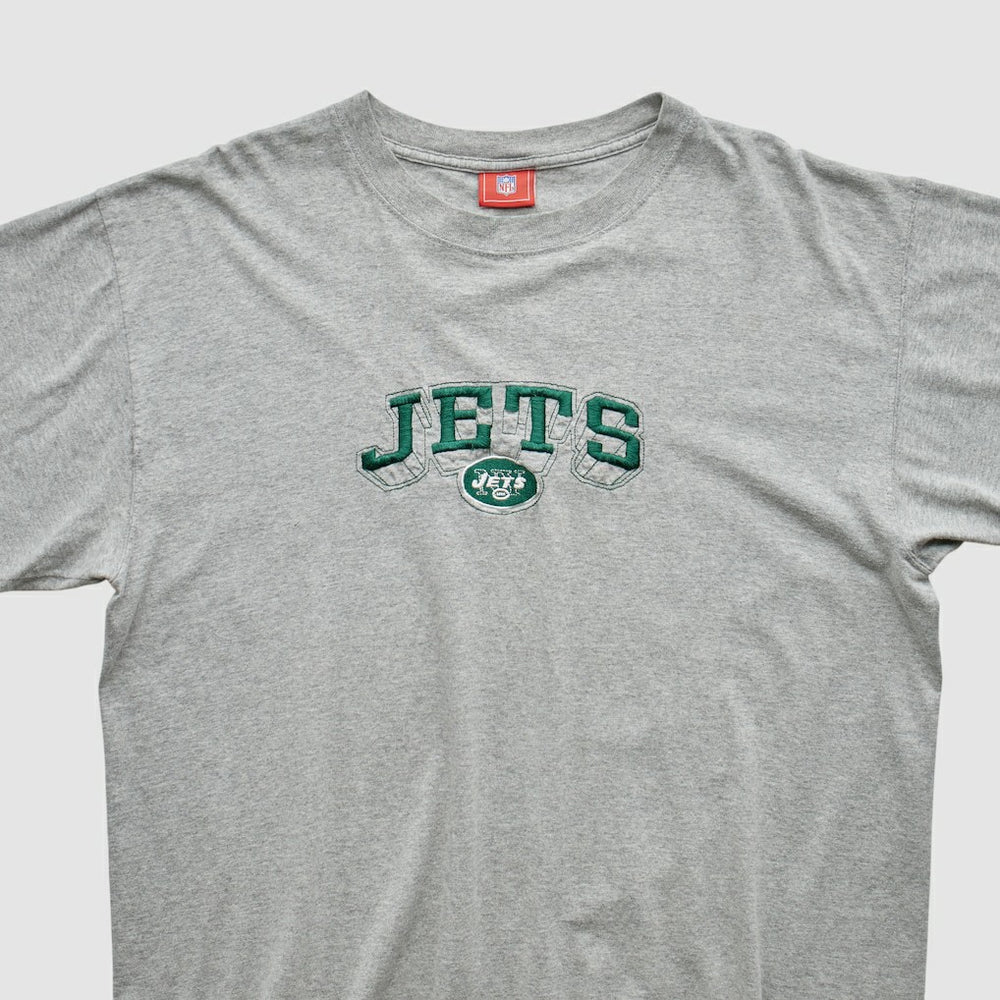 New York Jets NFL 2000s T-shirt - Heather Gray Vintage cheap