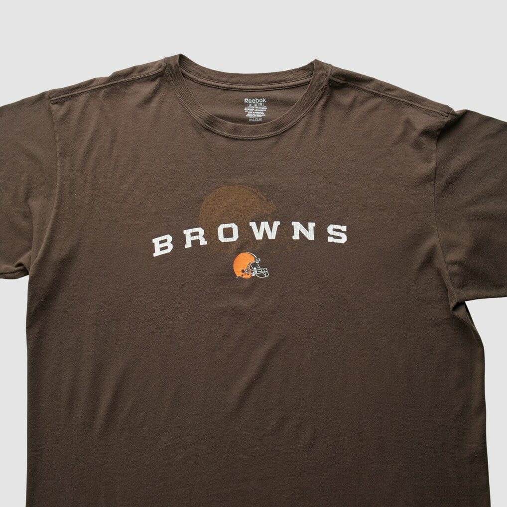 Cleveland Browns Reebok 2000s T-shirt - Brown Vintage sale