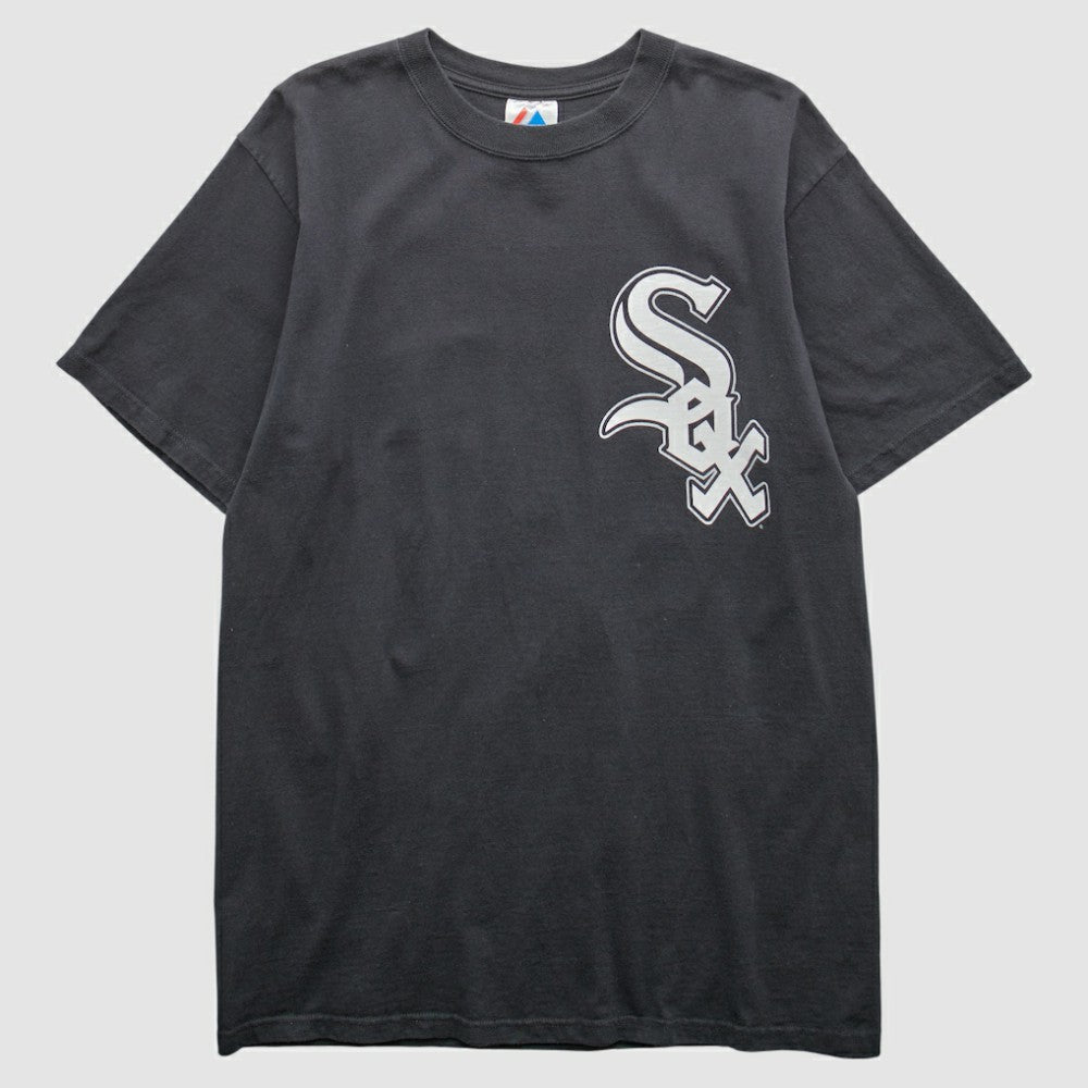Chicago White Sox Majestic 2000s T-shirt Black Vintage