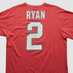 Atlanta Falcons NFL 2010s T-shirt - Red Vintage sale